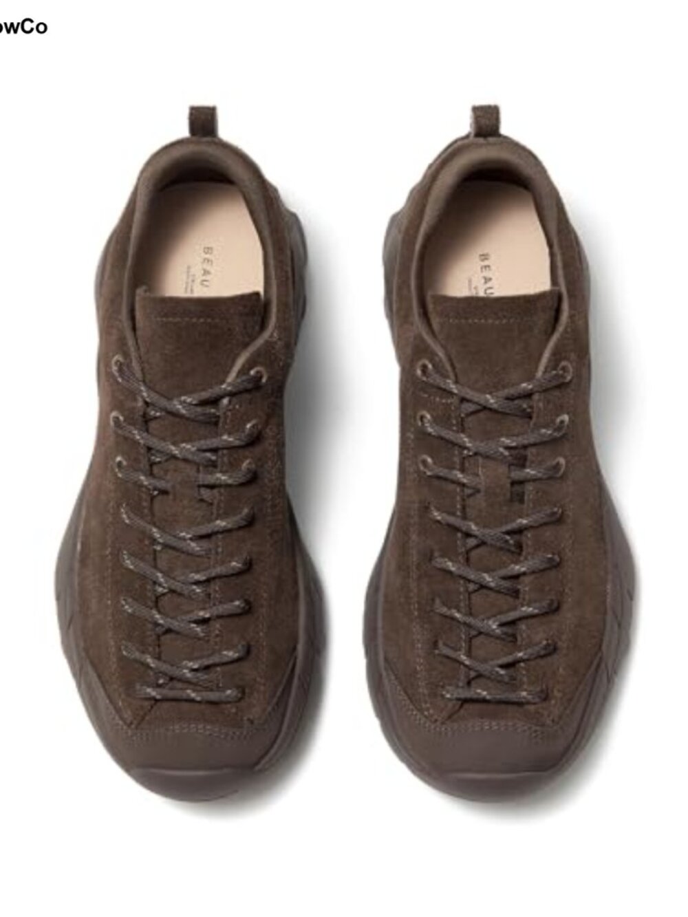 Cow Suede Barefoot Hiking Shoes for Women, Wide Toe Box Non-Slip Trail